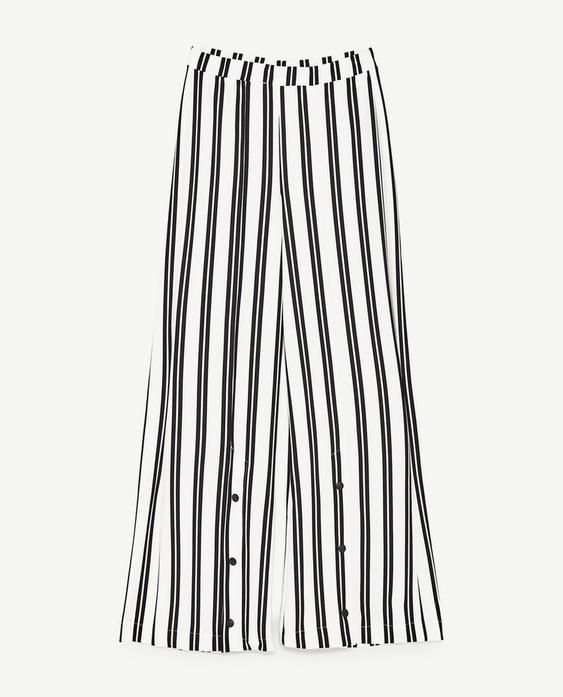 Imagem 8 de CALÇAS ÀS RISCAS da Zara