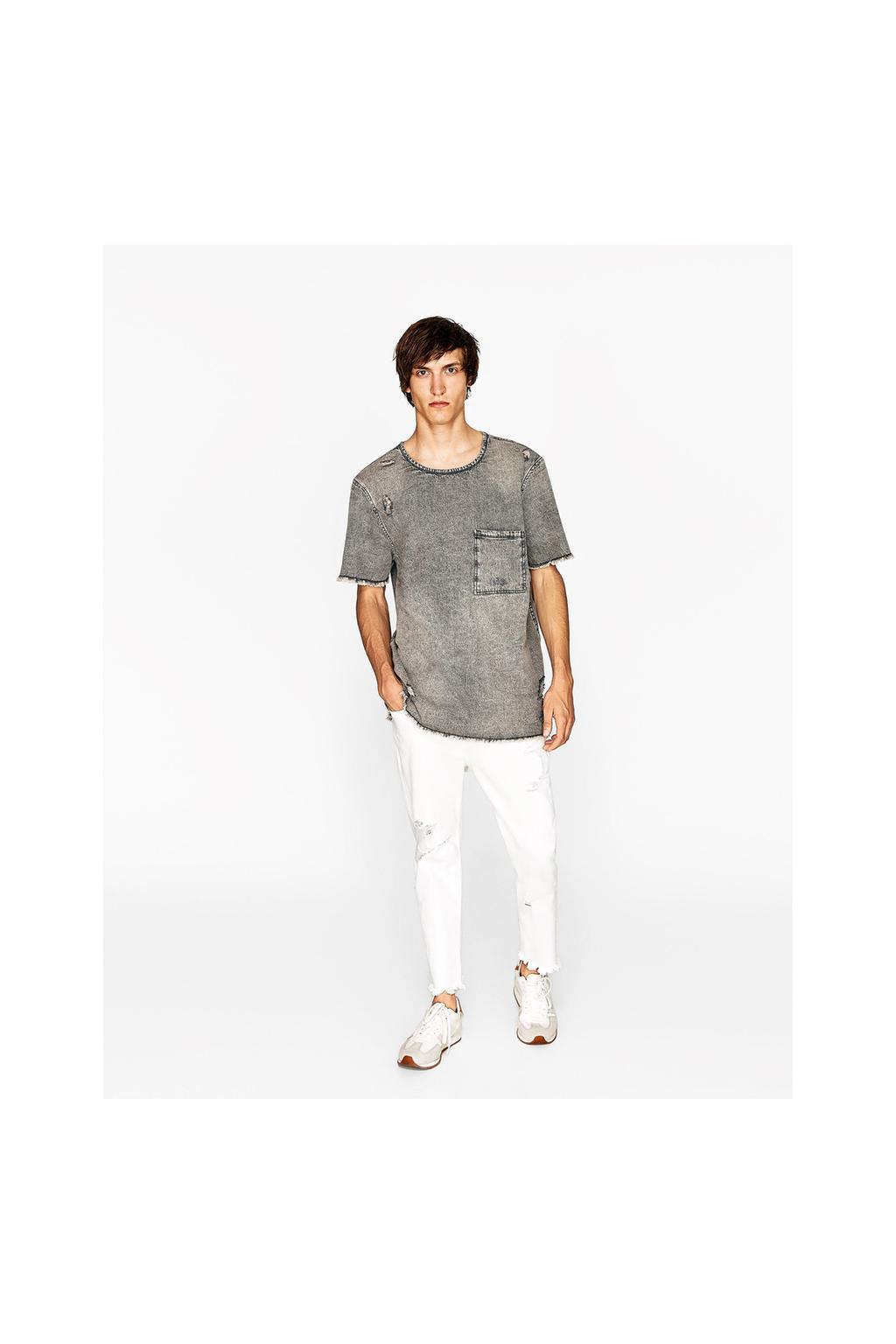 CAMISETA DENIM - Disponible en más colores