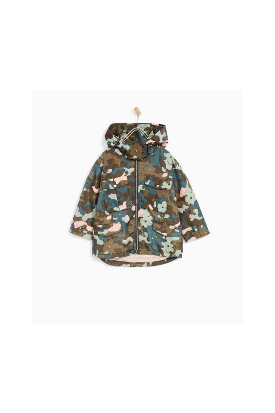 Summer Jackets For Girls Zara United States Printed Raincoat With Hood Available In More Colours