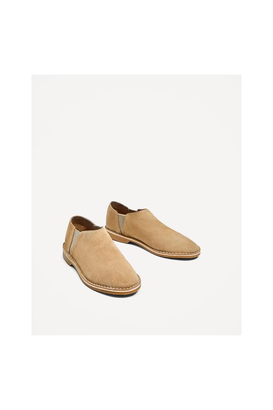 Imagem 1 de SAPATO RASO PELE JOIN LIFE da Zara