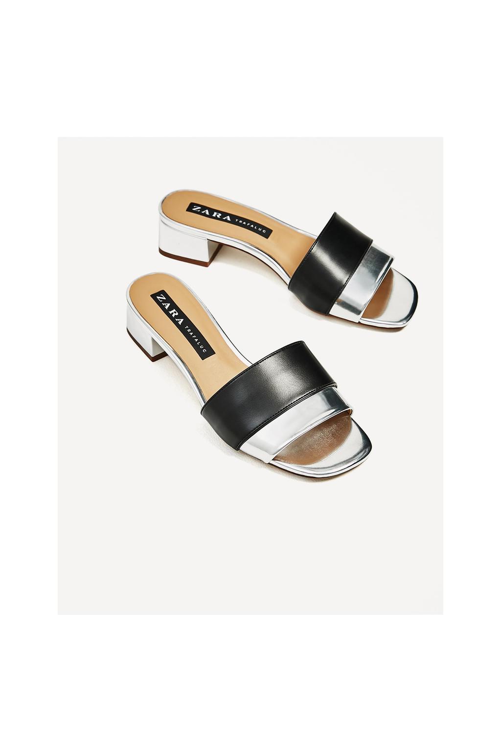 Image 3 of BLOCK HEEL SANDAL from Zara