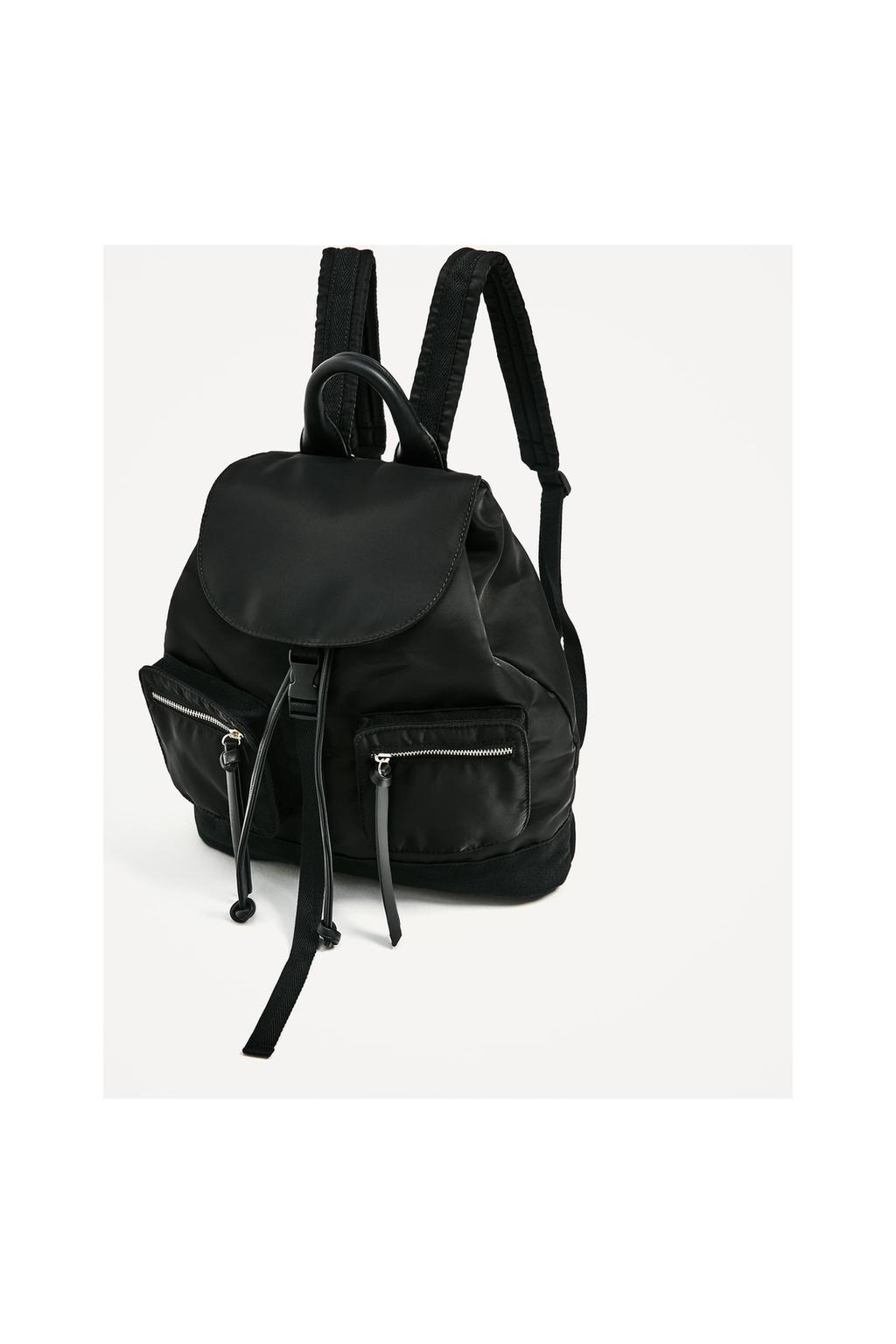 Zdjęcie 1 PLECAK Z TKANINY TECHNICZNEJ z Zara