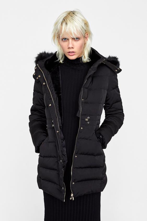 Water Resistant Down Puffer Parka Coats Woman Zara United Image 2 Of Water Resistant Down Puffer Parka From Zara