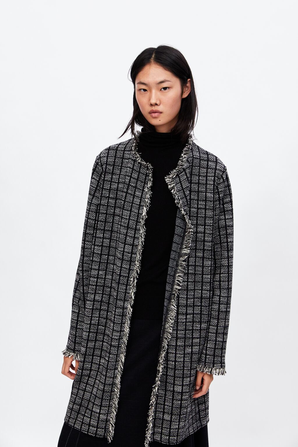 Image 3 of TWEED COAT from Zara