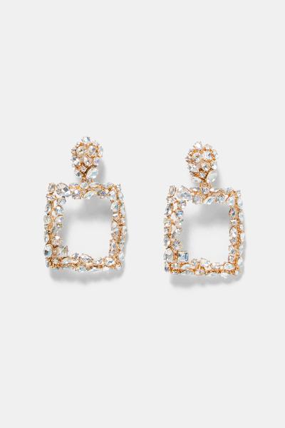 Women S Jewellery New Collection Online Zara Australia Rectangle Earrings