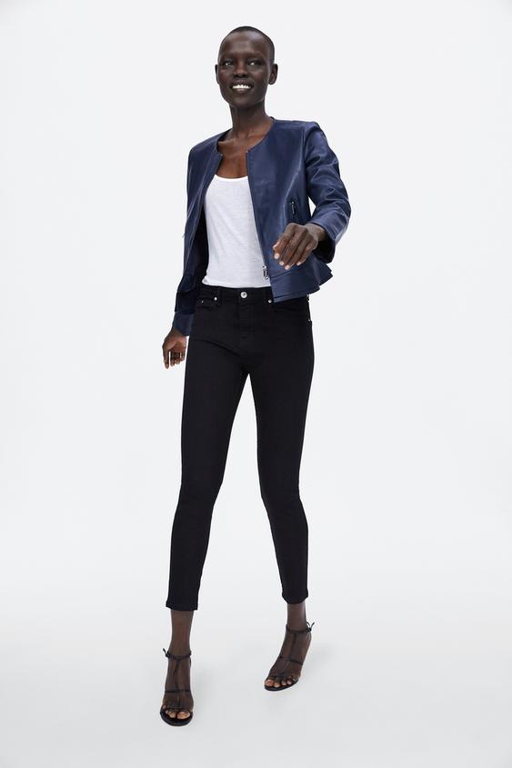 Faux Leather Jacket Jackets Woman Zara United States Image 1 Of Faux Leather Jacket From Zara
