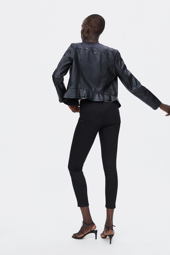 Faux Leather Jacket