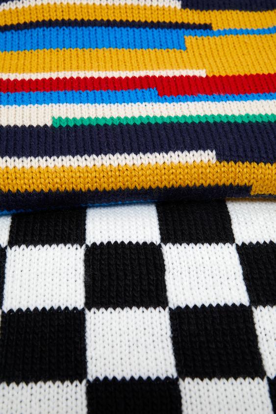 Image 5 of PATCHWORK SCARF from Zara