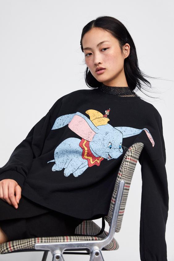 Image 2 of © DISNEY’S DUMBO SWEATSHIRT from Zara