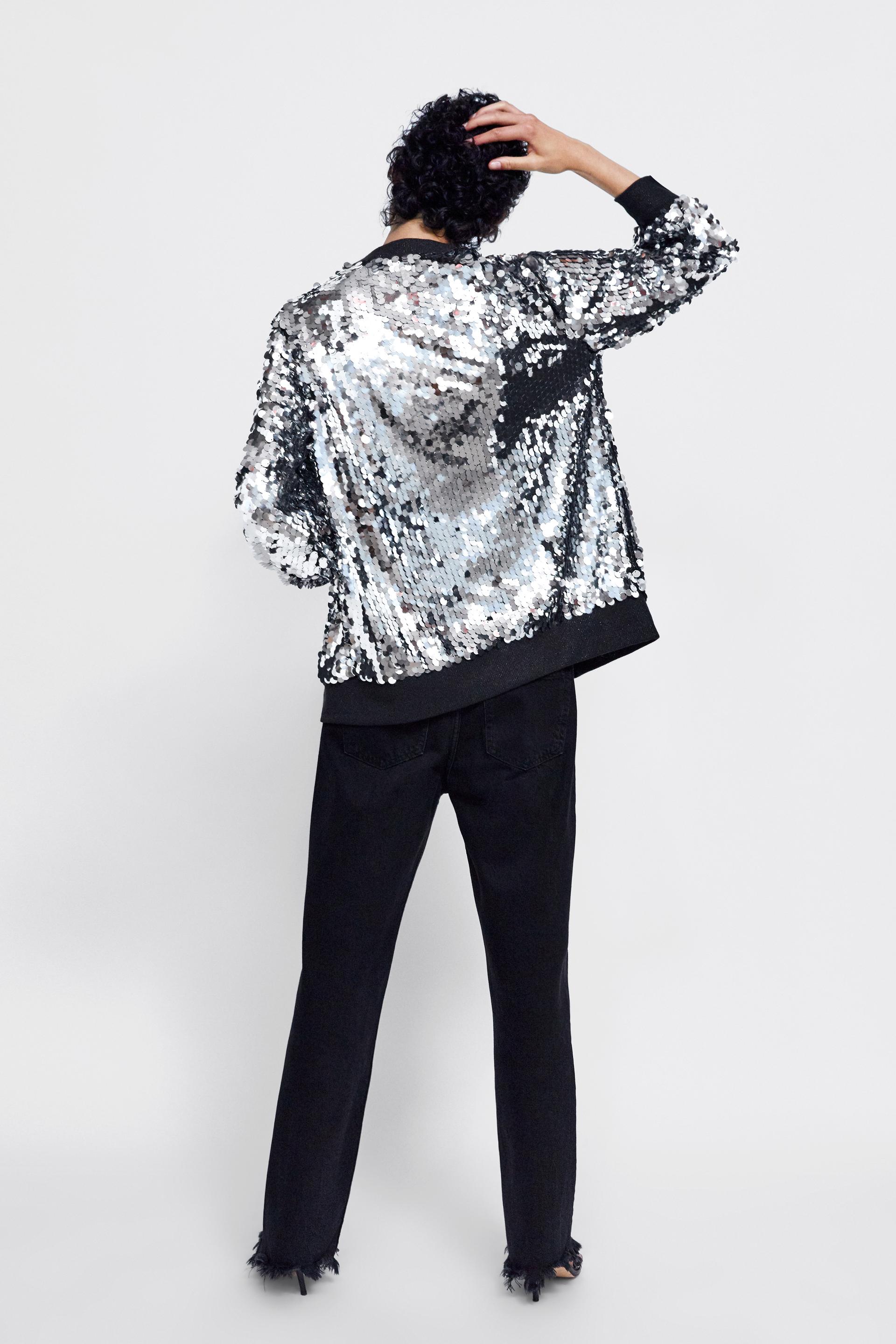 Sequin Jacket Zara Australia