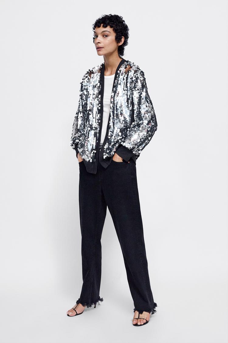 Sequin Jacket Zara Australia