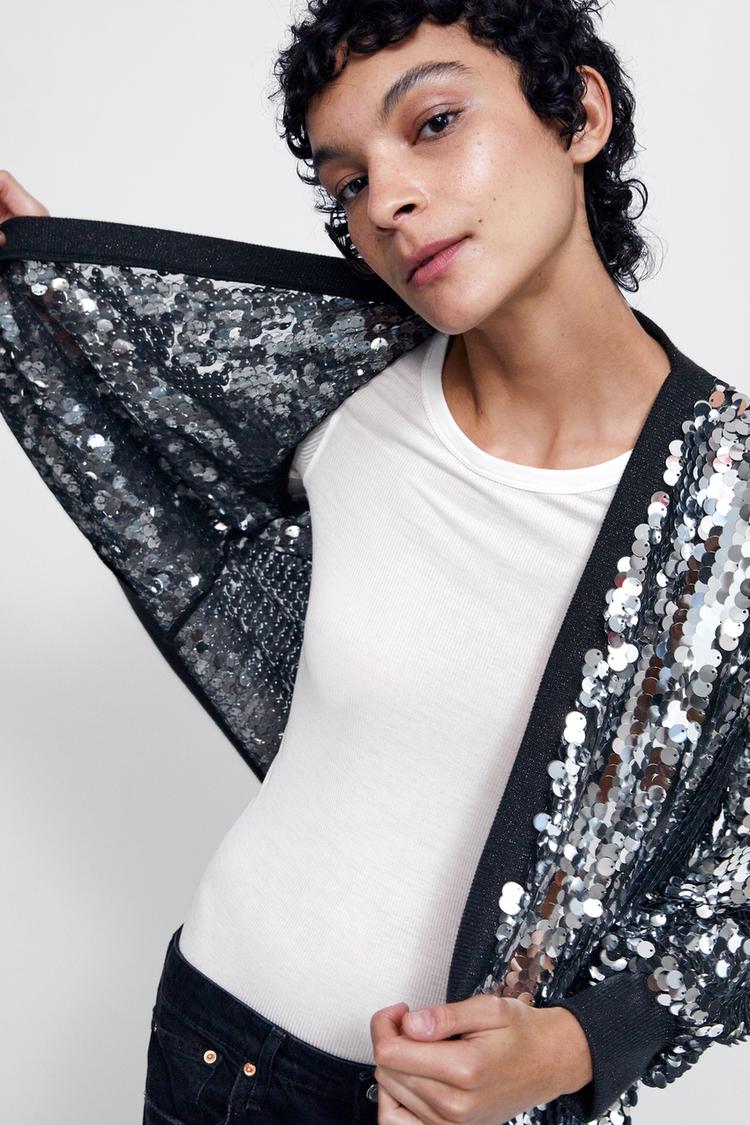 Sequin Jacket Zara Australia
