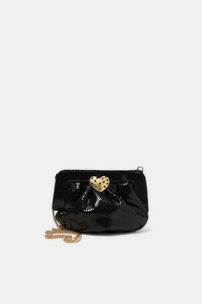 Women S Wallets New Collection Online Zara United Kingdom Leather Embossed Snakeskin Print Handbag Available In More Colours