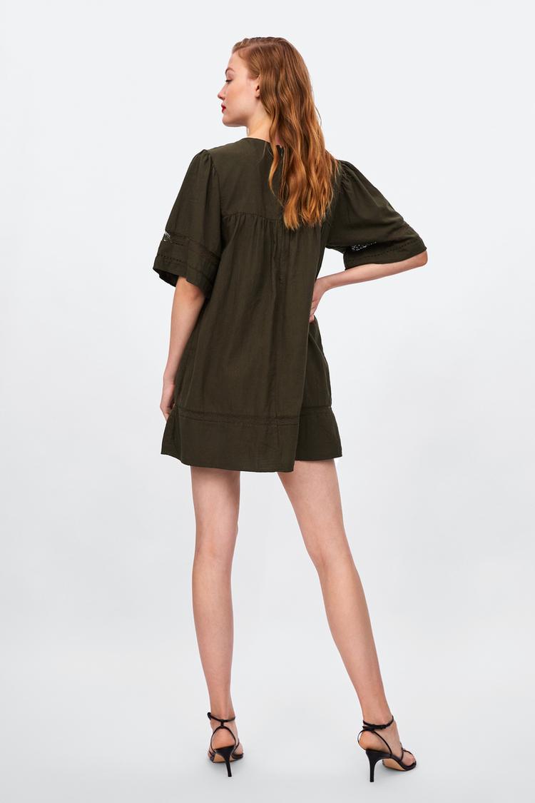 Mono Vestido Pechera Zara Peru Peru