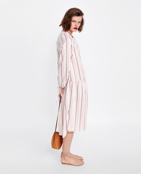 Image 3 of LONG STRIPED DRESS from Zara