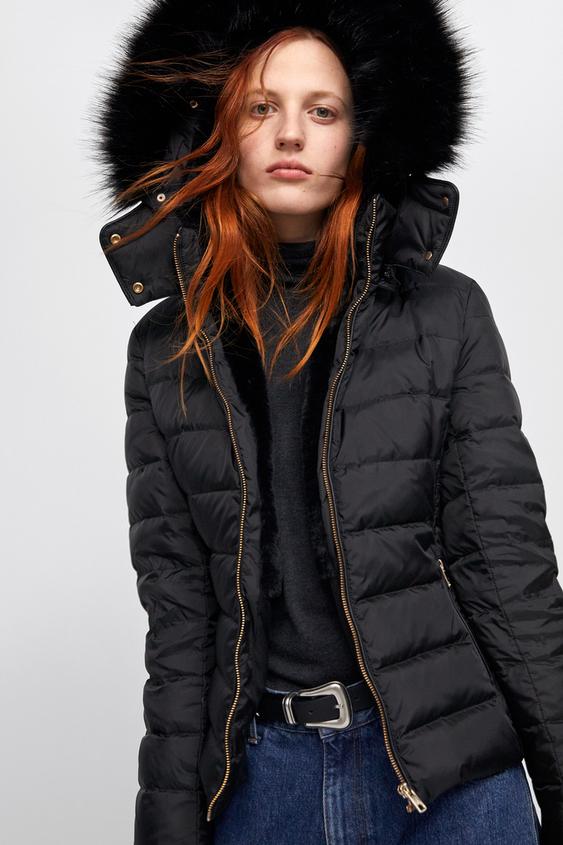 HOODED DOWN PUFFER JACKET - Available in more colours