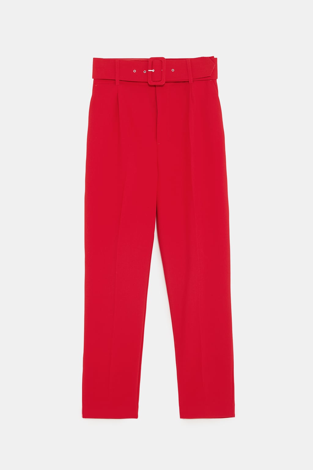 Image 8 of HIGH RISE TROUSERS WITH BELT from Zara