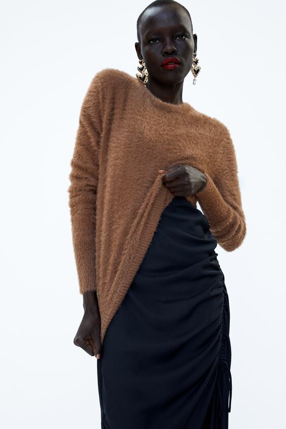 Image 2 of SOFT-FEEL SWEATER from Zara
