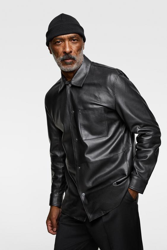 Leather Jacket Collection All Time Man Corner S Zara Image 2 Of Leather Jacket From Zara