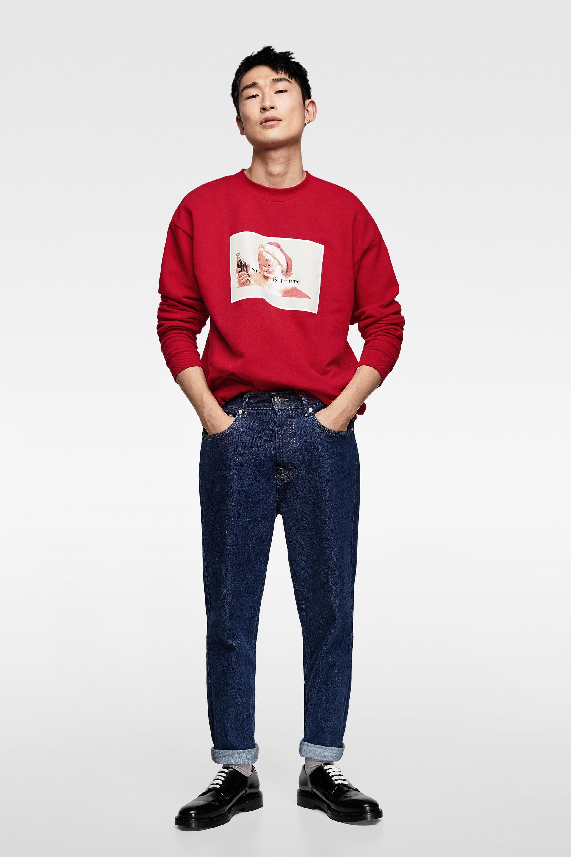 Image 1 of CHRISTMAS ©COCA-COLA SWEATSHIRT from Zara
