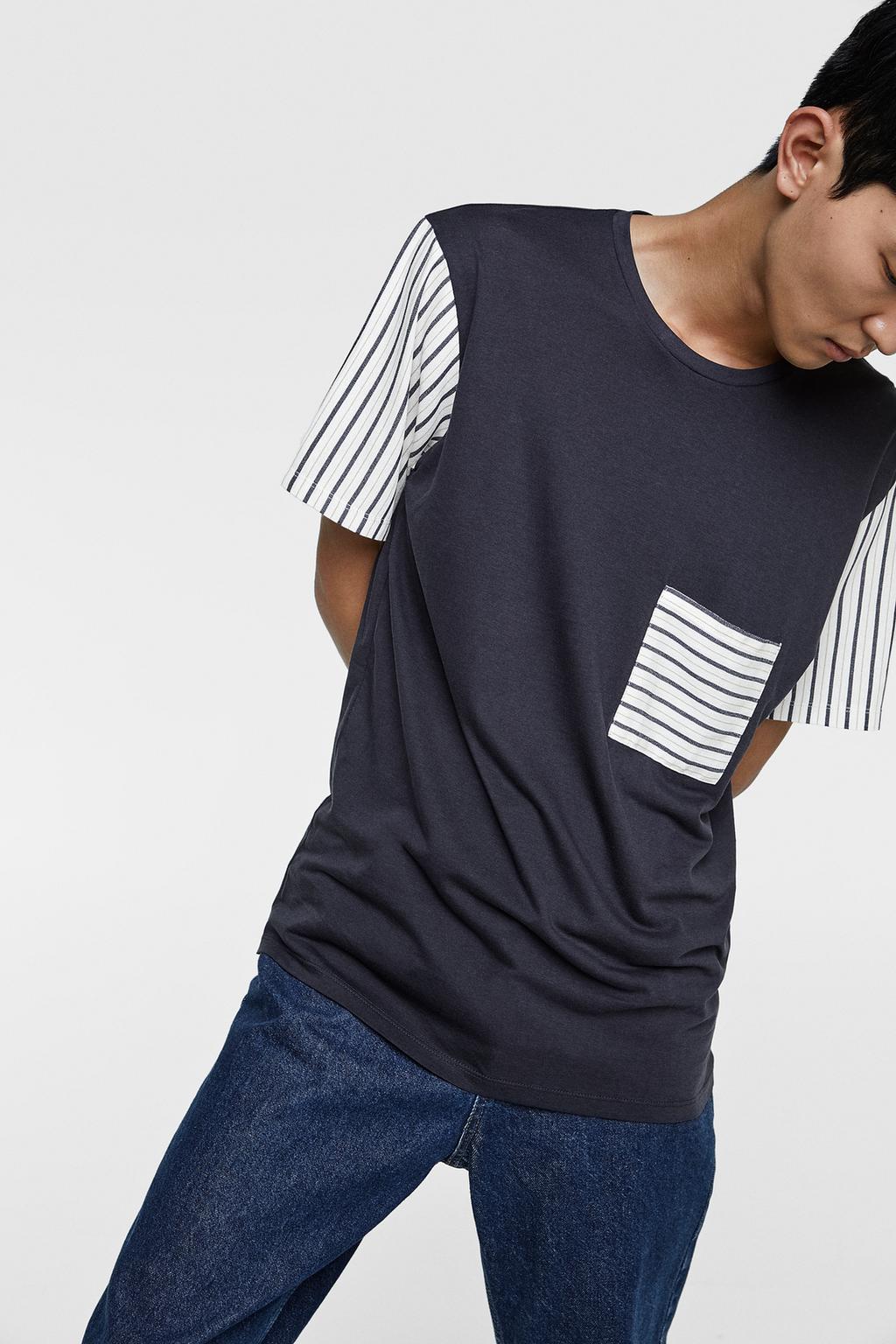 Imagen 2 de CAMISETA RAYAS VERTICALES de Zara