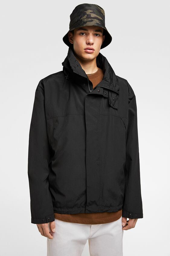 Image 2 of HIGH NECK JACKET from Zara