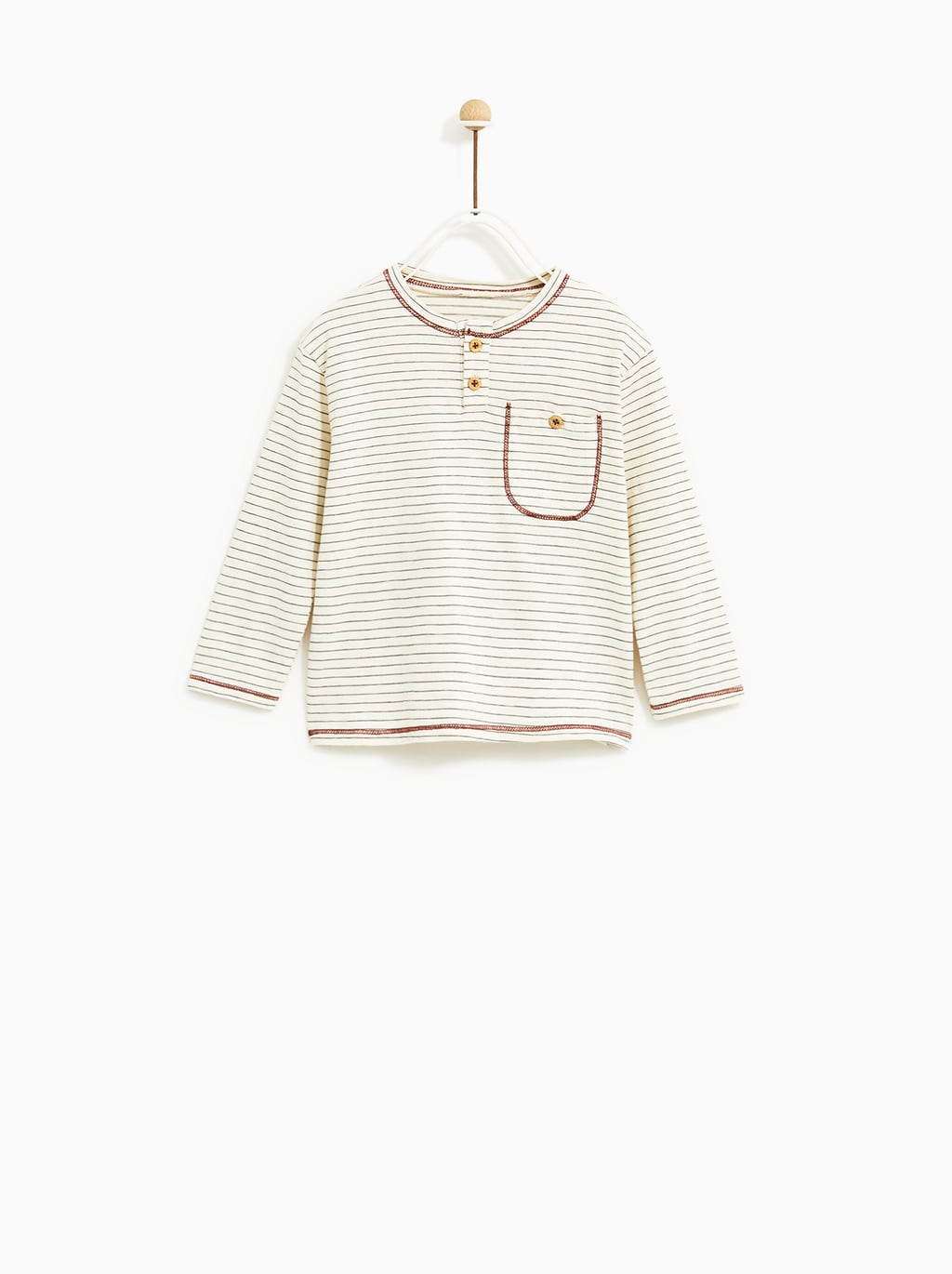Image 1 of STRIPED T-SHIRT from Zara