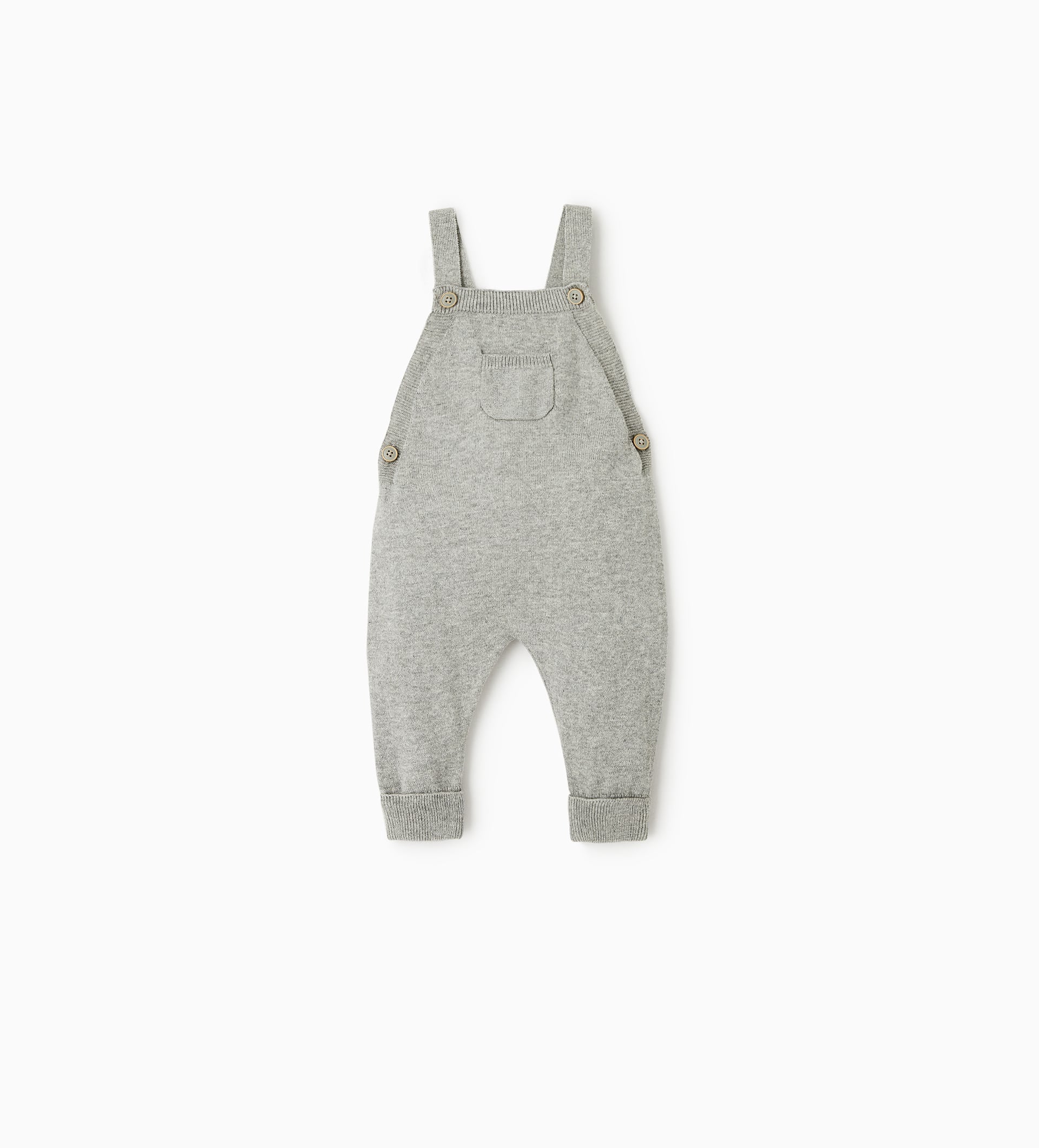 Image 1 of KNIT OVERALL SHORTS from Zara