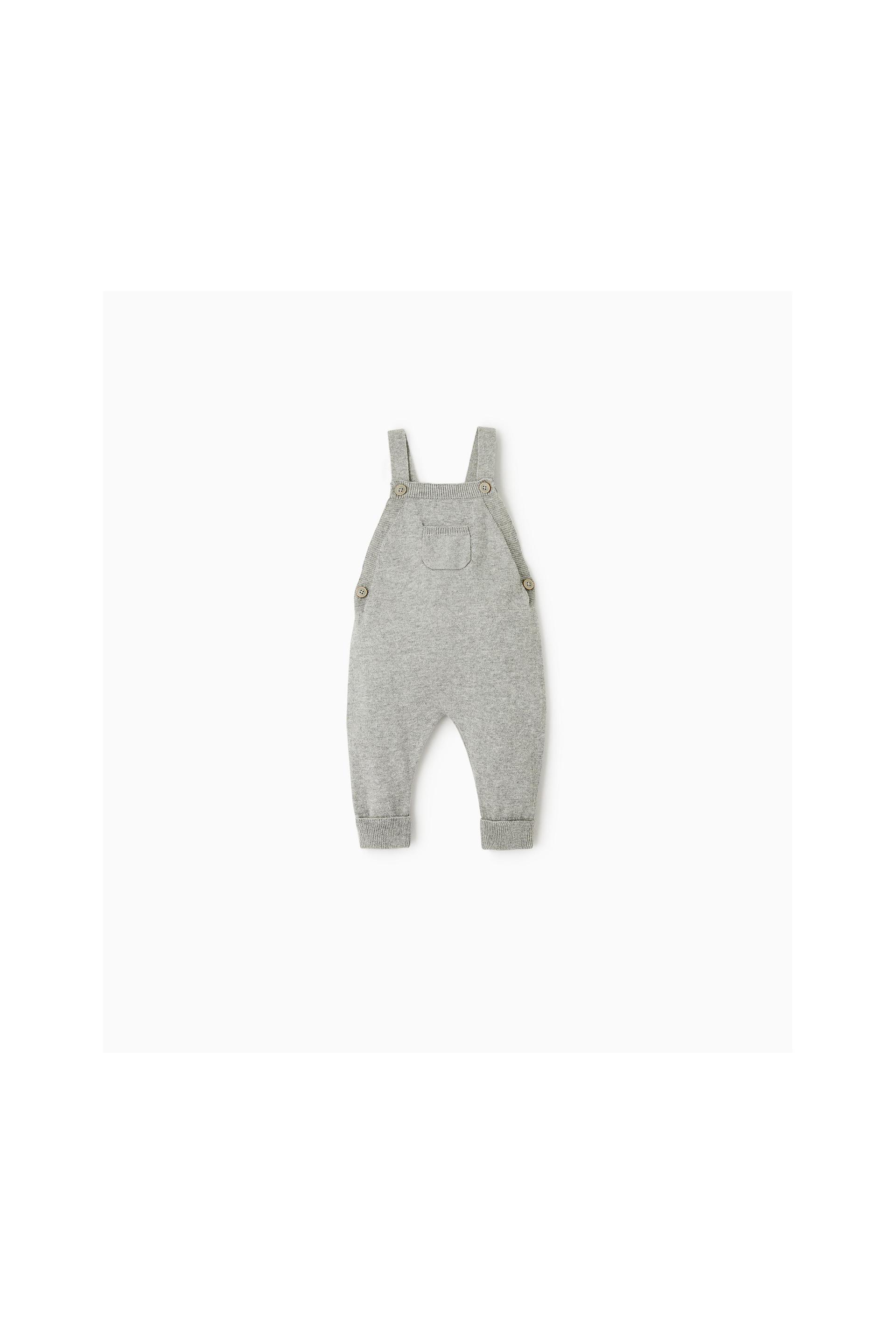 Image 1 of KNIT OVERALL SHORTS from Zara