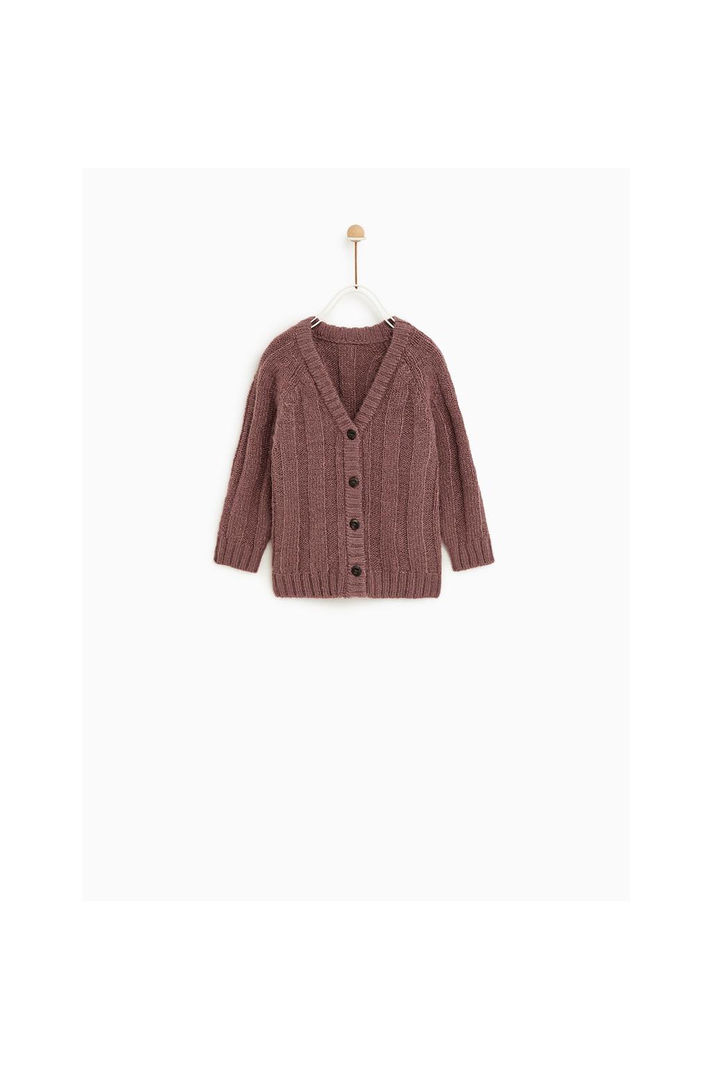 Image 1 of LONG CARDIGAN from Zara
