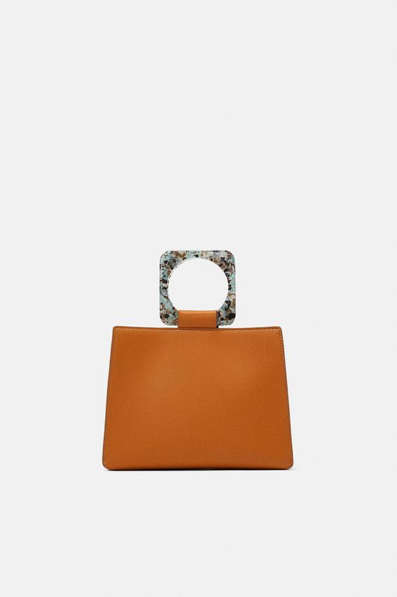 Women S Handbags New Collection Online Zara United Kingdom Mini Tote With Handle