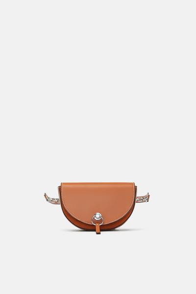 Women S Special Price Bags New Collection Online Zara Canada Contrasting Leather Belt Bag