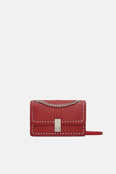 Women S Bags New Collection Online Zara United Kingdom Studded Crossbody Bag Available In More Colours