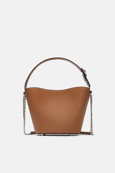 Women S Handbags Online Zara United Kingdom Medium Tote Bag With Buckle