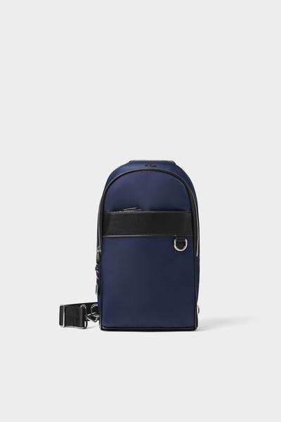 Men S Crossbody Bags New Collection Online Zara United States Sporty Crossbody Bag Item Available In More Colors