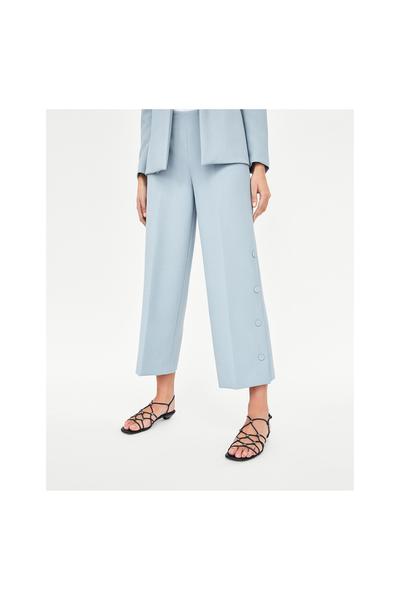 Image 2 of CULOTTES WITH LINED BUTTONS from Zara
