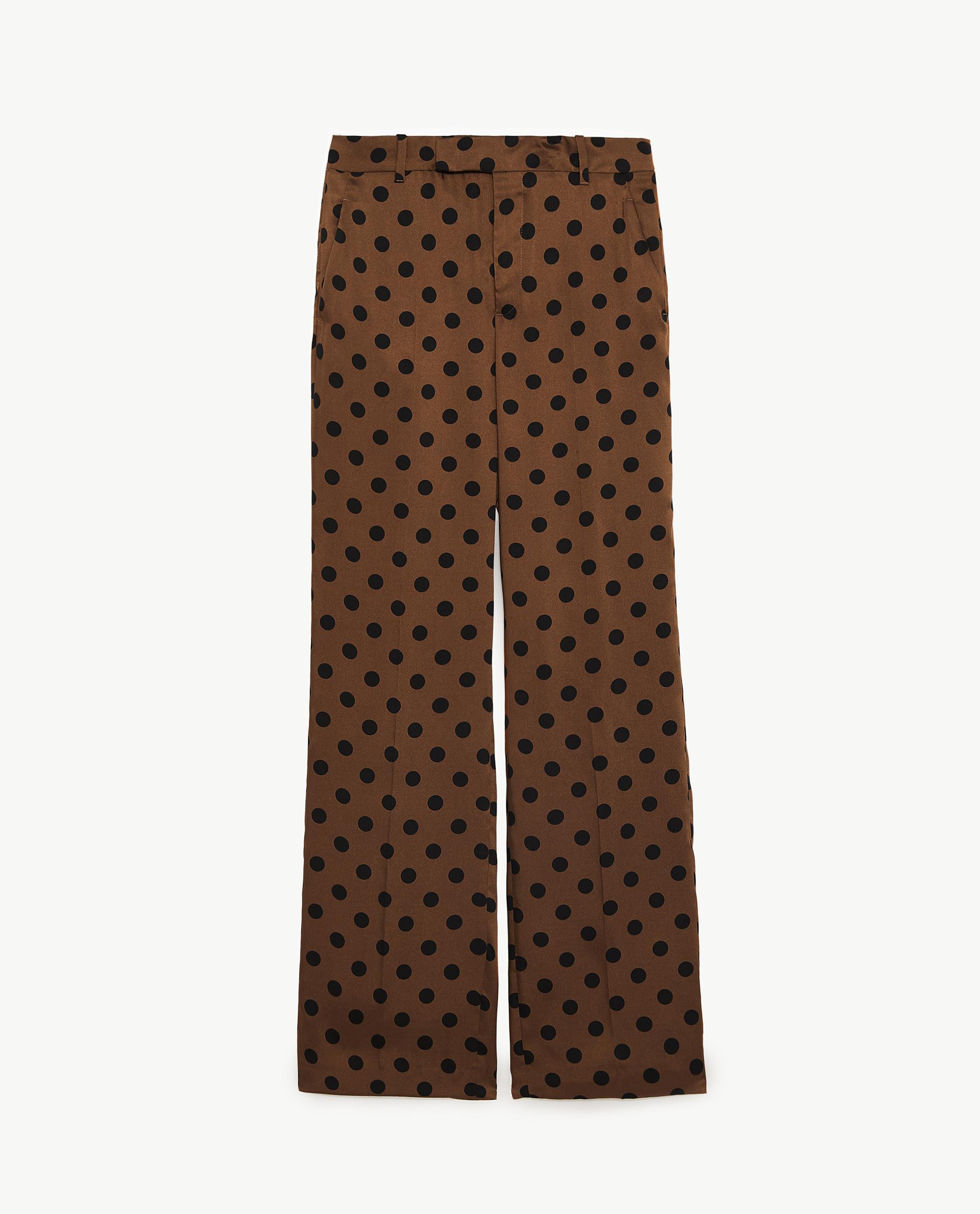 Pantalon à pois Zara - Photo © Zara