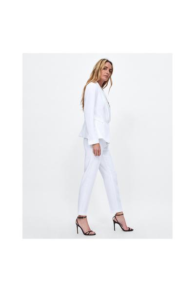 Image 3 of TUXEDO STYLE BLAZER from Zara