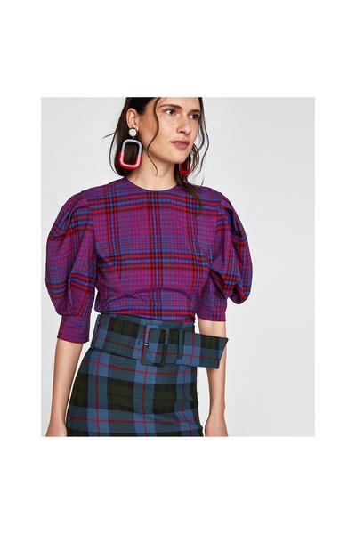 Zdjęcie 2 TOP W KRATĘ z Zara