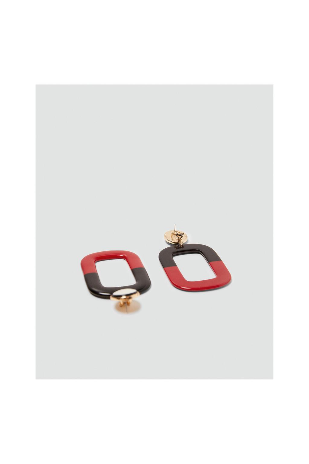 Square Dangle Earrings Jewelry Accessories Woman Zara Image 2 Of Square Dangle Earrings From Zara