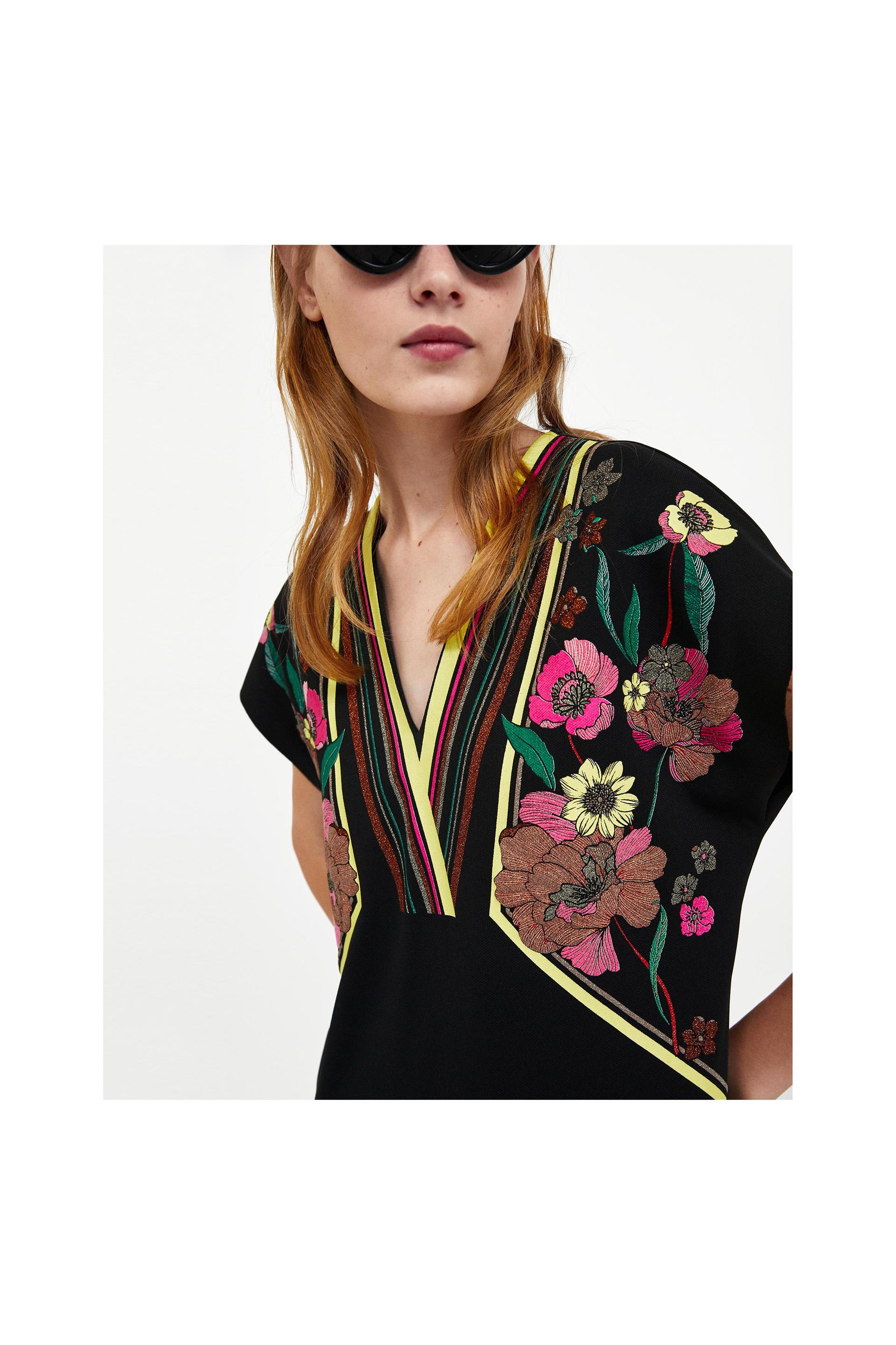 ROBE IMPRIMÉE GOMMÉE