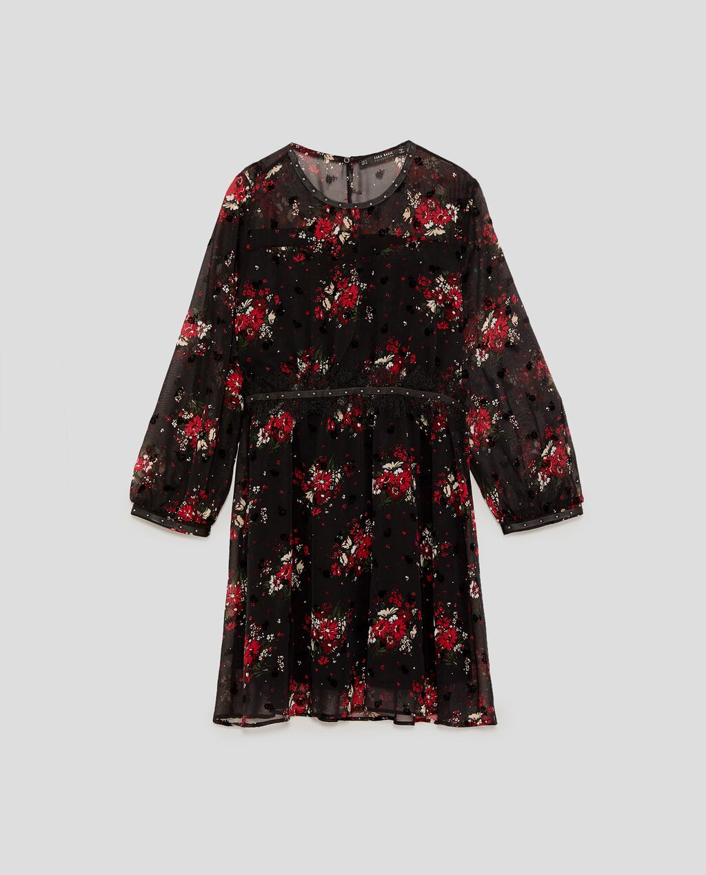 Image 8 of SHORT PRINTED DRESS from Zara