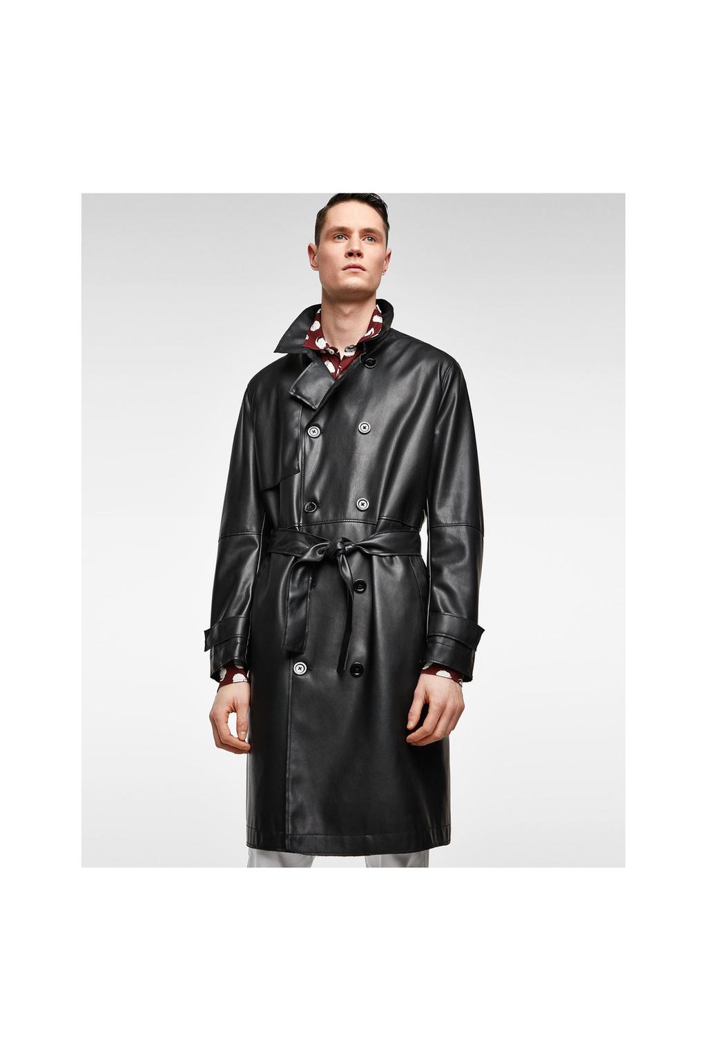 Women Faux Leather Jacket Suede Trench Coats Long Duster Coat F225 Autumn Zipper Long Leather Jacket Women Winter Elegant Slim Black Pu Trench Coat Las Faux