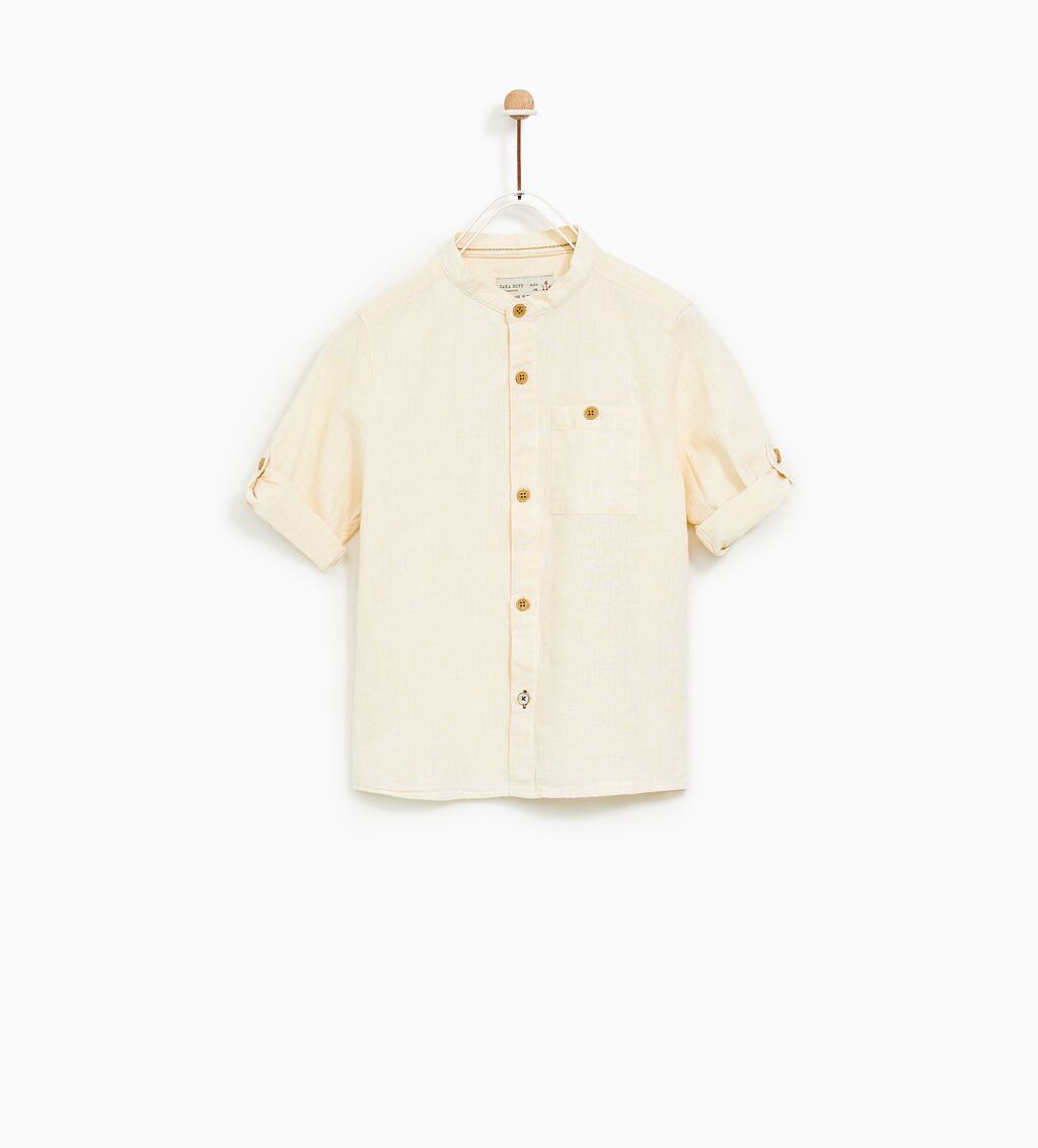 Image 2 of SHIRT WITH POCKET from Zara