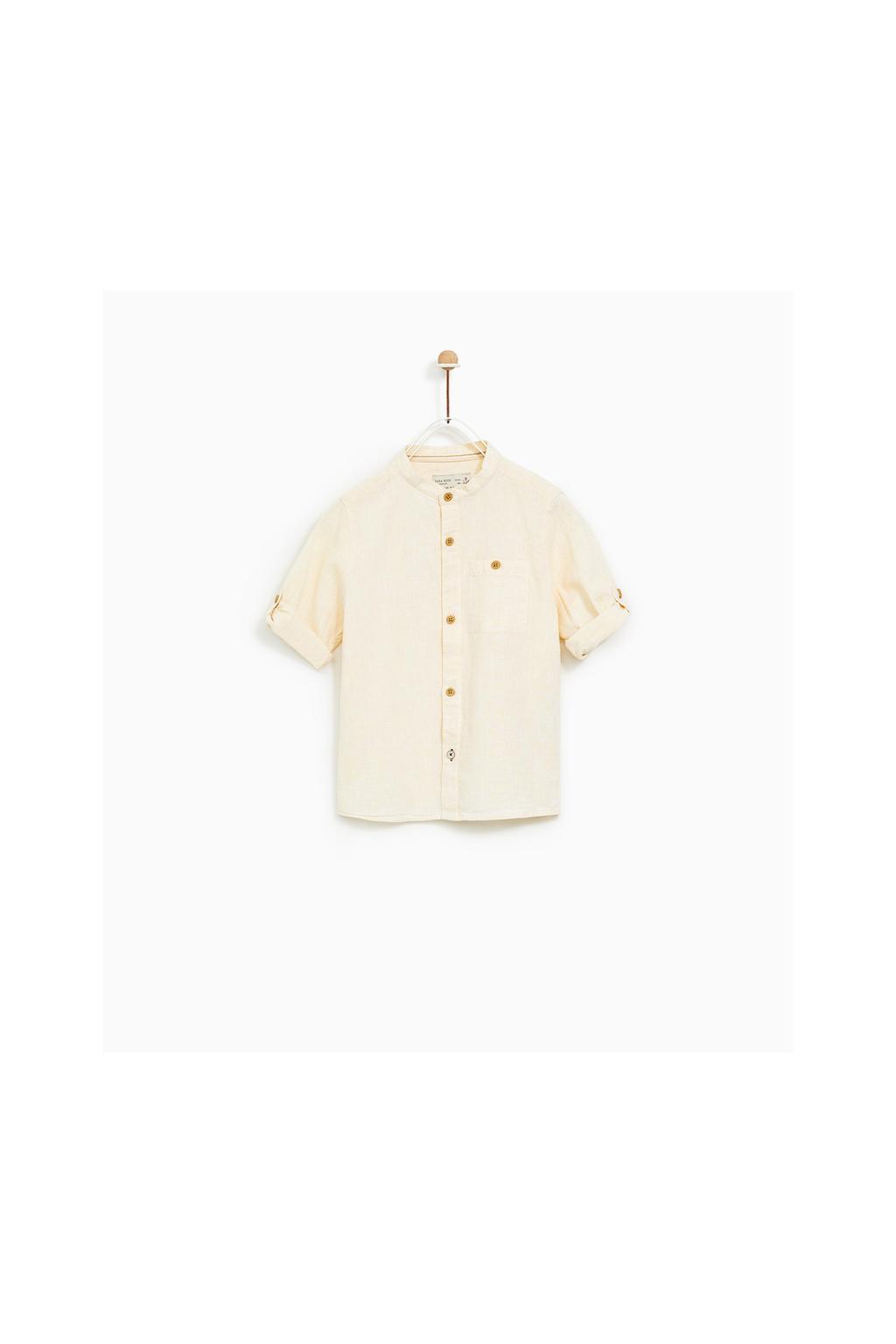 Image 2 of SHIRT WITH POCKET from Zara