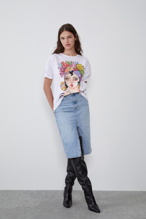 Women In Art Collection C Abi Castillo T Shirt Zara Lebanon