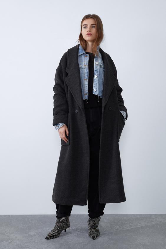 Maxi Oversize Coat Zara Jordan
