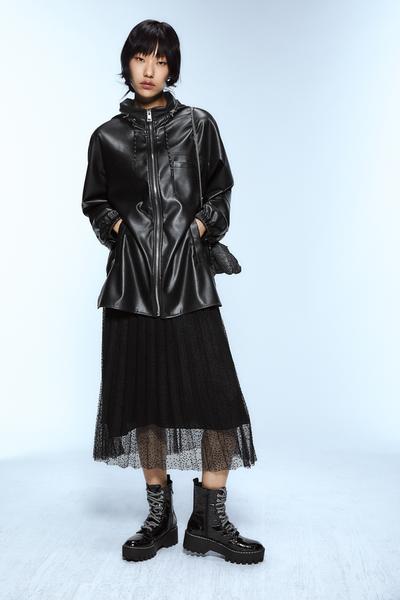 Faux Leather Jacket Zara Hong Kong S A R Faux Leather Jacket Zara Hong Kong S A R