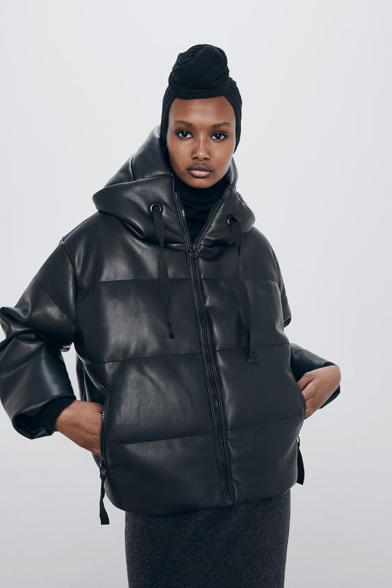 Faux Leather Jacket Zara United States - Faux Leather Puffer Jacket Zara Faux Leather Jacket Zara United States - Faux Leather Puffer Jacket Zara