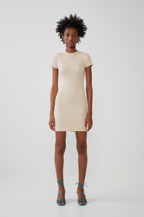 Shoptagr Basic Jurk Mini Jurken Dames By Zara
